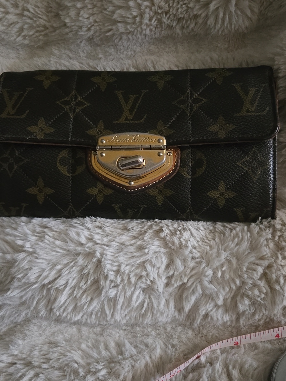 LOUIS VUITTON SARAH ETOILE LONG MONOGRAM WALLET VINTAGE